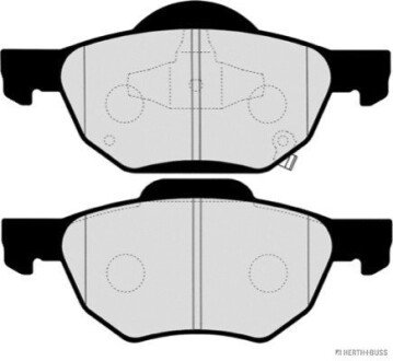 Колодки гальмівні дискові передні HONDA ACCORD VII JAKOPARTS J3604064