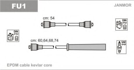 Дроти в/в Ford Escort 1,1.1,3.1,4-1,4I.1,6-1,6 Janmor FU1