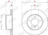 Гальмівний диск передній BMW 1 (F20, F21), 2 (F23, F22, F87) Jurid 563322JC (фото 2)