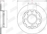 Гальмівний диск задній CITROËN C4 / OPEL Corsa, Mokka / PEUGEOT 208, 2008 Jurid 563364JC (фото 2)