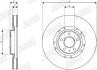 Гальмівний диск передній правий Porsche Macan Jurid 563455JC1 (фото 3)