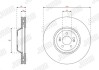 Гальмівний диск передній Mercedes S-Class (W222, V222, X222, C217) Jurid 563617JC1 (фото 2)