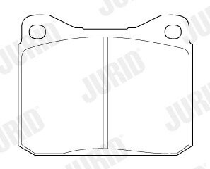 Тормозные колодки передние VW LT (1989->) Jurid 571255J