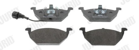 Тормозные колодки передние Audi A2, A3 / Seat Leon, Cordoba / Skoda Fabia, Octavia / VW Caddy Golf Jurid 571971J