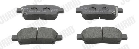 Гальмівні колодки передні Toyota Yaris, Echo, Platz (2002-2005) Jurid 572404J