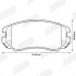 Гальмівні колодки передні KIA Sportage, Soul, Optima / Hyundai Tucson, Sonata, Elantra Jurid 572514J (фото 2)