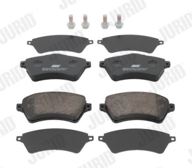 Тормозные колодки передние Renault Alaskan / Nissan Navara, NP300 / Land Rover Freelander I Jurid 573102J