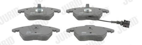 Тормозные колодки передние Audi A3 / Seat Altea, Ibiza / Skoda Fabia, Octavia / VW Caddy Jurid 573128J