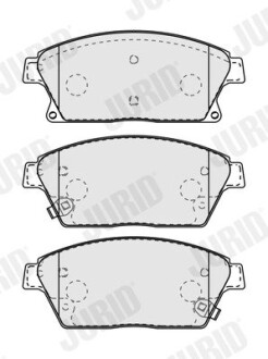 Гальмівні колодки передні Opel Astra, Mokka / Chevrolet Volt, Cruze Jurid 573325J