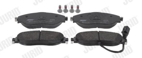 Тормозные колодки передние Audi A3, Q3 / VW Arteon, Golf, Passat, Tiguan, Sharan / Seat / Skoda Jurid 573838J