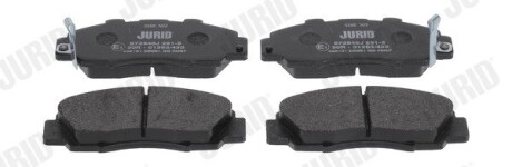 Гальмівні колодки передні Honda Accord, Civic, HR-V, CR-V, Legend, Integra / Acura / Rover 600 Jurid 573946J (фото 1)