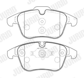 Гальмівні колодки передні Jaguar XE Jurid 574009J (фото 1)