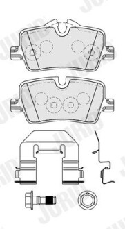 Тормозные колодки задние BMW 3-Series, 4-Series Jurid 574018J