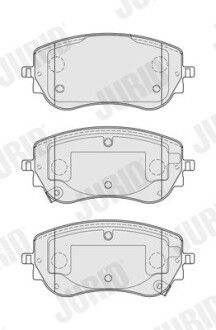 Тормозные колодки передние Fiat 500e, Tipo / Abarth Jurid 574107J