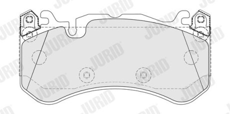 Тормозные колодки передние MB C-Class (W205), GL-Class (X166), GLC (X253), GLE (W166), GLS, M-Class Jurid 574123J