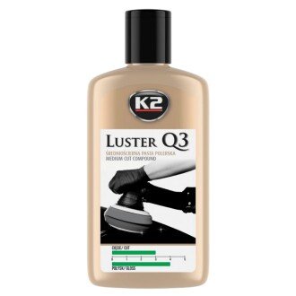 Паста для полірування кузова Luster Q3 зелений металік 250 г (L3200N) K2 K20714