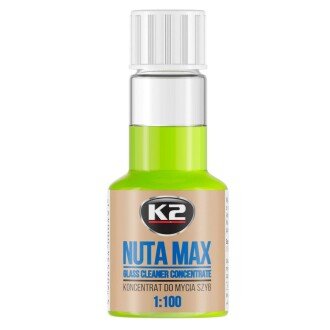 Очищувач для вікон та скла Nuta MAX концентрат 1:100 50 мл (K509) K2 K20744