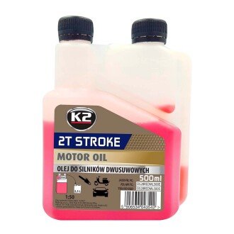 Олива моторна 2T Stroke Oil Red 500 мл (O528REDML100E) K2 K20966