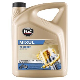 Олива моторна 2T Stroke Oil Mixol 5 л (O5295E) K2 K20996