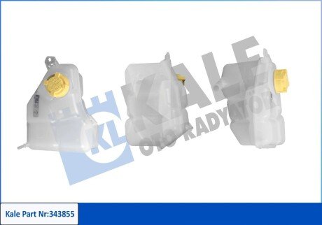 Бачок розширювальний Ford Fiesta V, Fusion OTO RADYATOR Kale 343855