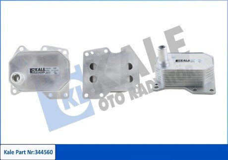 Радиатор масляный Ford Transit, Transit Tourneo Motor Oil Cooler OTO RADYATOR Kale 344560