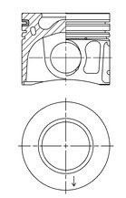 Поршень STD Citroen Jumper / Fiat Ducato / Ford Transit / Peugeot Boxer 2.2 HDI/TDCi/MJET 06-> (86 KOLBENSCHMIDT 41072600