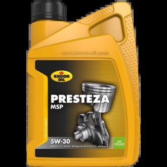 Олива моторна PRESTEZA MSP 5W-30 1л KROON OIL 33228