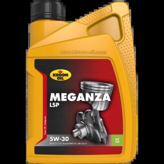 Масло моторное Meganza LSP 5W-30 (1 л) KROON OIL 33892