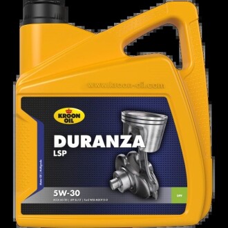 Масло моторное Duranza LSP 5W-30 (4 л) KROON OIL 35685