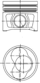 Поршень двигуна KSM 40408600 (фото 1)