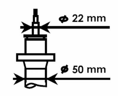 Амортизатор газомасляний KYB 324703