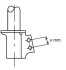 Амортизатор передній Clio II/Symbol 98- (масл) (x=58mm) KYB 333708 (фото 2)