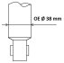 Амортизатор газомасляний KYB 3430076 (фото 2)