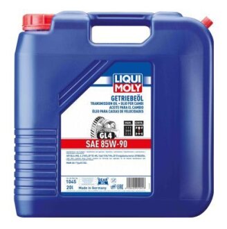 ОЛИВА ТРАНСМIСIЙНА GETRIEBEOIL GL4 85W-90 20Л LIQUI MOLY 1045