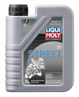 ОЛИВА МОТОРНА 2-ТАКТНА MOTORBIKE 2T STREET 1Л LIQUI MOLY 1504