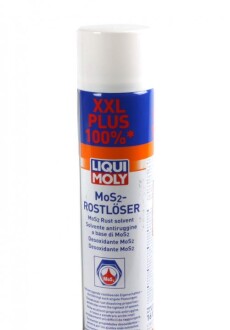 РОЗЧИННИК IРЖІ З ДИСУЛЬФІДОМ МОЛІБДЕНУ MOS2-ROSTLOSER XXL 0,6Л LIQUI MOLY 1613