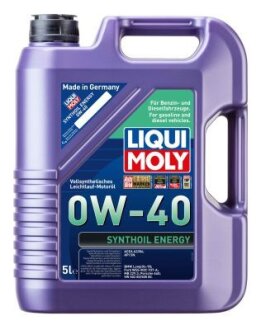 ОЛИВА МОТОРНА SYNTHOIL ENERGY 0W-40 5Л LIQUI MOLY 1923