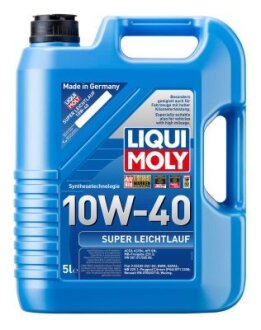 ОЛИВА МОТОРНА SUPER LEICHTLAUF 10W-40 5Л LIQUI MOLY 1929