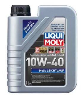 ОЛИВА МОТОРНА MOS2-LEICHTLAUF 10W-40 1Л LIQUI MOLY 1930