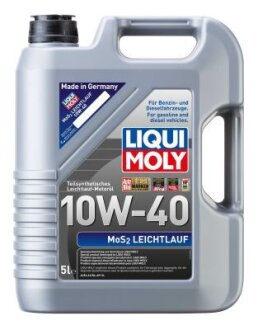 ОЛИВА МОТОРНА MOS2-LEICHTLAUF 10W-40 5Л LIQUI MOLY 1931