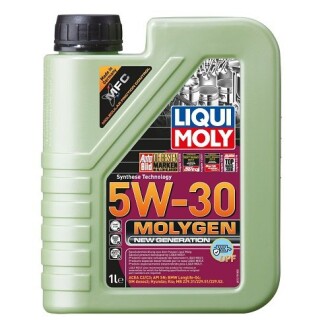 Олива моторна Molygen New Generation 5W-30 DPF (Каністра 1л) LIQUI MOLY 21224