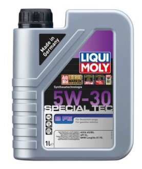 ОЛИВА МОТОРНА SPECIAL TEC B FE 5W-30 1Л LIQUI MOLY 21380