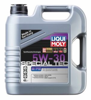 ОЛИВА МОТОРНА SPECIAL TEC B FE 5W-30 4Л LIQUI MOLY 21381