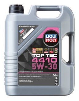 ОЛИВА МОТОРНА TOP TEC 4410 5W-30 (МВ 226.52, RN17) 5Л LIQUI MOLY 21404