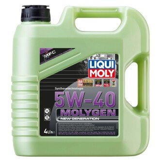 Олива моторна Molygen New Generation 5W-40 4 л (8578) LIQUI MOLY 230024