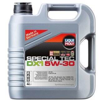 Олива моторна Special Tec DX1 5W-30 4 л (20968) LIQUI MOLY 230037