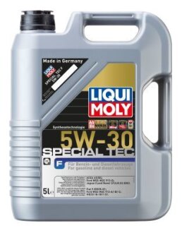 ОЛИВА МОТОРНА SPECIAL TEC F 5W-30 5Л LIQUI MOLY 2326