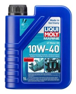 ОЛИВА МОТОРНА ДЛЯ 4-ТАКТНИХ ЧОВНОВИХ ДВИГУНІВ MARINE 4T MOTOR OIL 10W-40 1Л LIQUI MOLY 25012