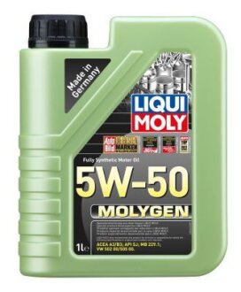 ОЛИВА МОТОРНА MOLYGEN 5W-50 1Л LIQUI MOLY 2542