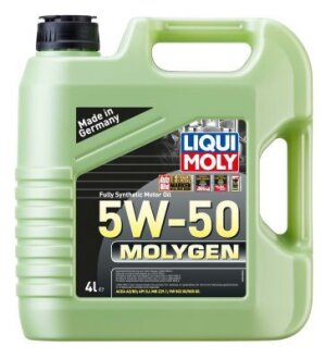 ОЛИВА МОТОРНА MOLYGEN 5W-50 4Л LIQUI MOLY 2543